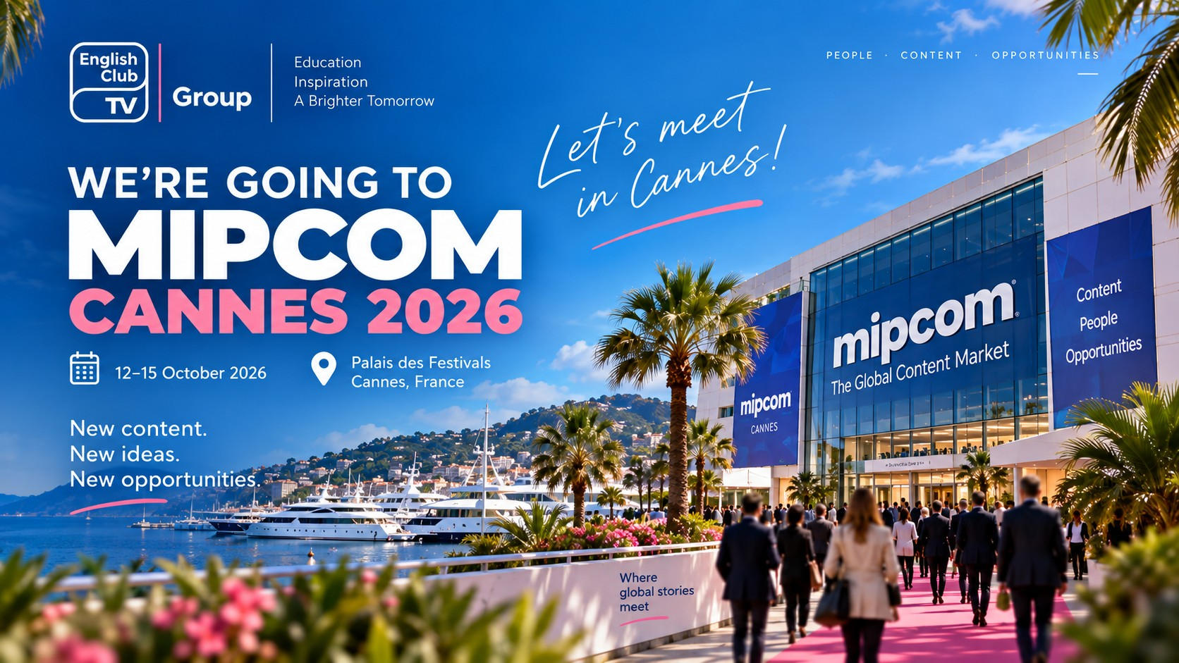 MIPCOM 2026 Avec Volpia !